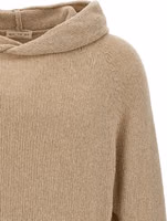 Beige Virgin Wool Cardigan 3