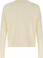 White Virgin Wool Cardigan 2