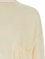 White Virgin Wool Cardigan 3