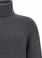 Gray Virgin Wool Cardigan 3