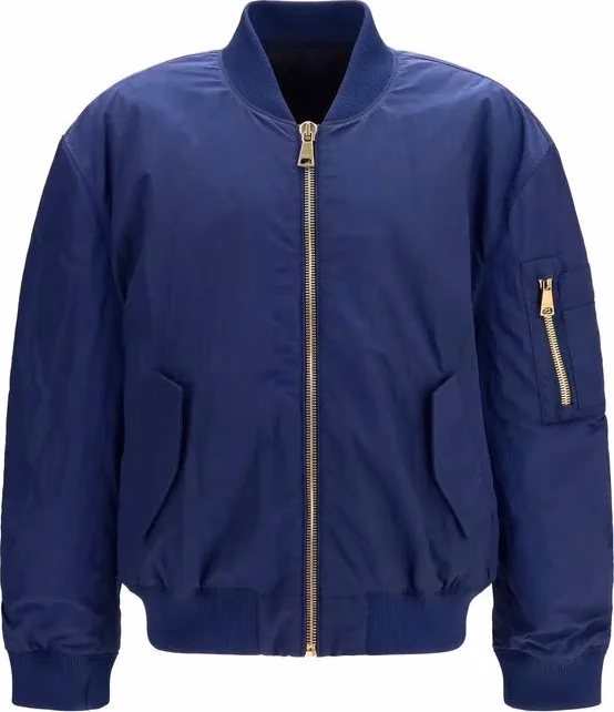 Blue Polyamide Bomber