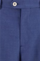Blue Wool Oves Aries Two-Piece Suit 4