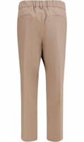 Beige Cotton Casual Pants 2