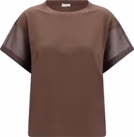 Brown Cotton T-Shirt 1