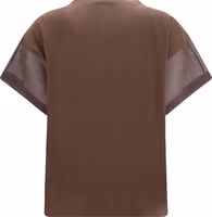 Brown Cotton T-Shirt 2