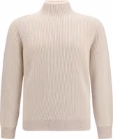 Beige Cashmere Turtleneck 1