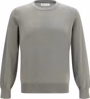 Bicolor Cotton Sweatshirt 1
