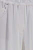 White Cotton Bermuda Shorts 3