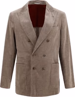 Gray Cotton Full-Length Jacket 1