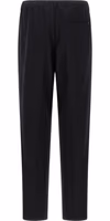 Black Wool Casual Pants 2