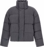 Gray Wool Full-Length Jacket 1