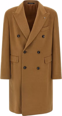 Beige Virgin Wool Coat