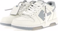 Gray Leather Low Top Sneakers 2