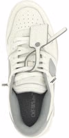 Gray Leather Low Top Sneakers 5