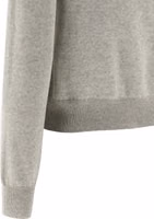 Gray Virgin Wool Cardigan 4