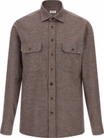 بلوزة قطنية بنية 1