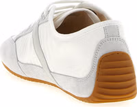 White Polyamide Low Top Sneakers 3