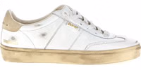 White Cowhide Sneakers 1