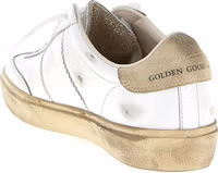 White Cowhide Sneakers 3
