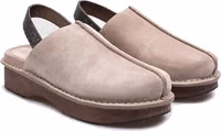 Brown Leather Mules 2