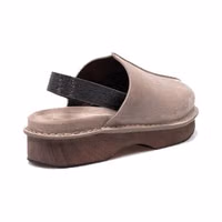 Brown Leather Mules 4