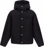 Black Polyamide Full-Length Jacket 1