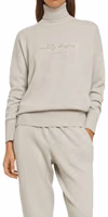 Beige Cashmere Turtleneck 2