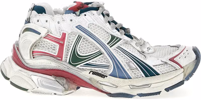 Multicolor Polyethylene Athletic Sneakers