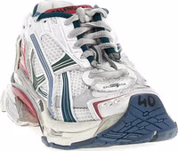 Multicolor Polyethylene Athletic Sneakers 2