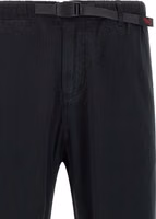 Black Cotton Casual Pants 3