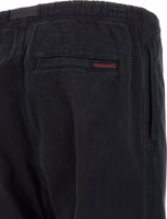 Black Cotton Casual Pants 4