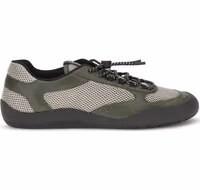 Bicolor Polyester Athletic Sneakers 1