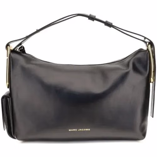 Black Calf Leather Bos Taurus Shoulder Bag