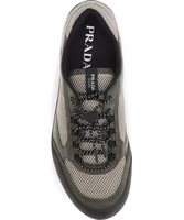 Bicolor Polyester Athletic Sneakers 4