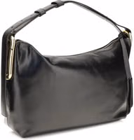 Black Calf Leather Bos Taurus Shoulder Bag 3