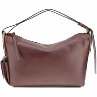 Bordeaux Calf Leather Bos Taurus Shoulder Bag 1