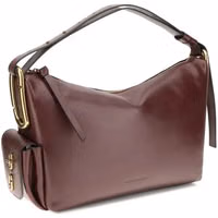 Bordeaux Calf Leather Bos Taurus Shoulder Bag 2