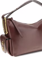 Bordeaux Calf Leather Bos Taurus Shoulder Bag 4