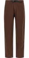 Brown Cotton Casual Pants 1