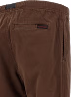 Brown Cotton Casual Pants 4
