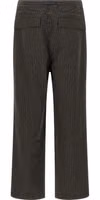 Brown Polyester Casual Pants 2
