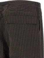 Brown Polyester Casual Pants 4