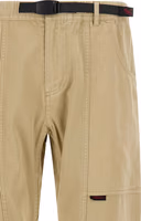 Beige Cotton Casual Pants 3