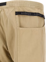 Beige Cotton Casual Pants 4