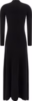 Black Cashmere Long Dress 2