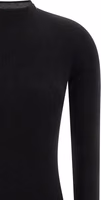 Black Cashmere Long Dress 3