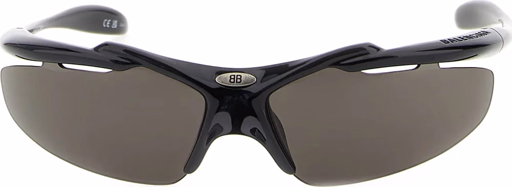 Black Polyamide Sunglasses