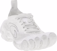 White Polyester Athletic Sneakers 2