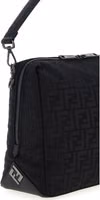 Black Polyamide Shoulder Bag 3