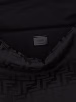 Black Polyamide Shoulder Bag 4